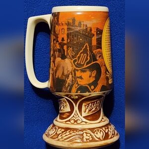 Schlitz beer stein, vintage " Chicago Fire"